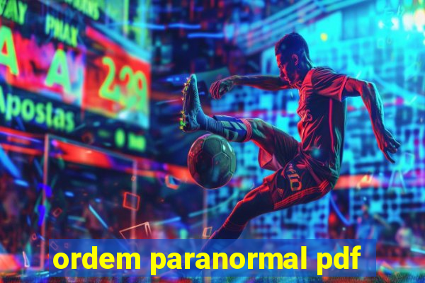 ordem paranormal pdf